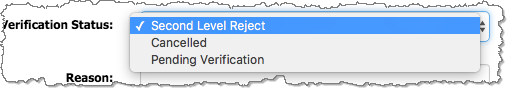 select status